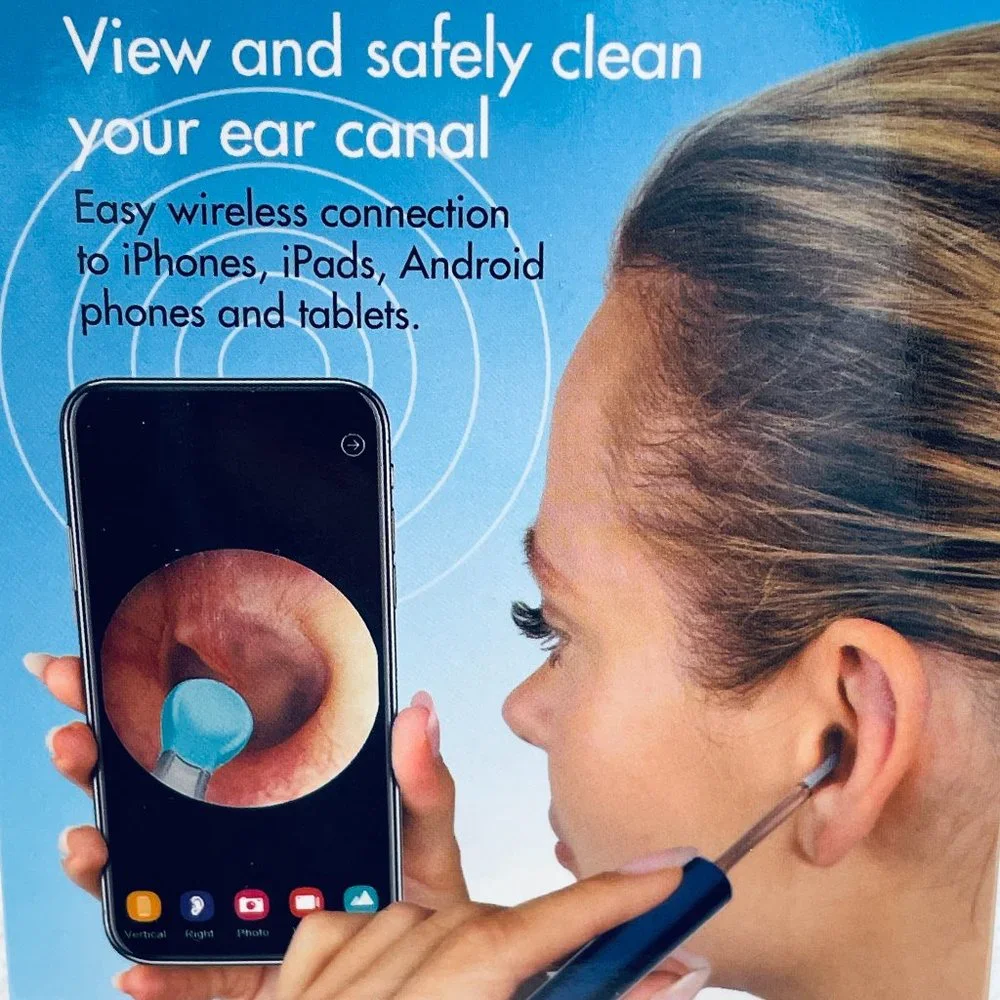 NEW BeBird Ear Wax Removal System, View/Clean, People & Pets, 6 Attachments